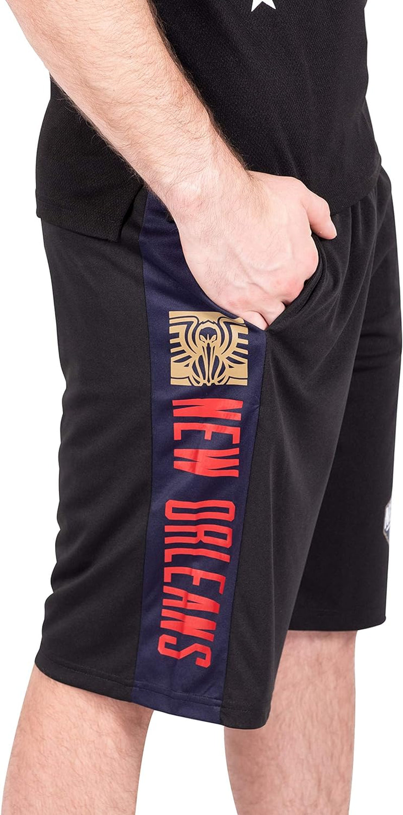 Men'S NBA Official Super Soft Active Workout Basketball Training Shorts