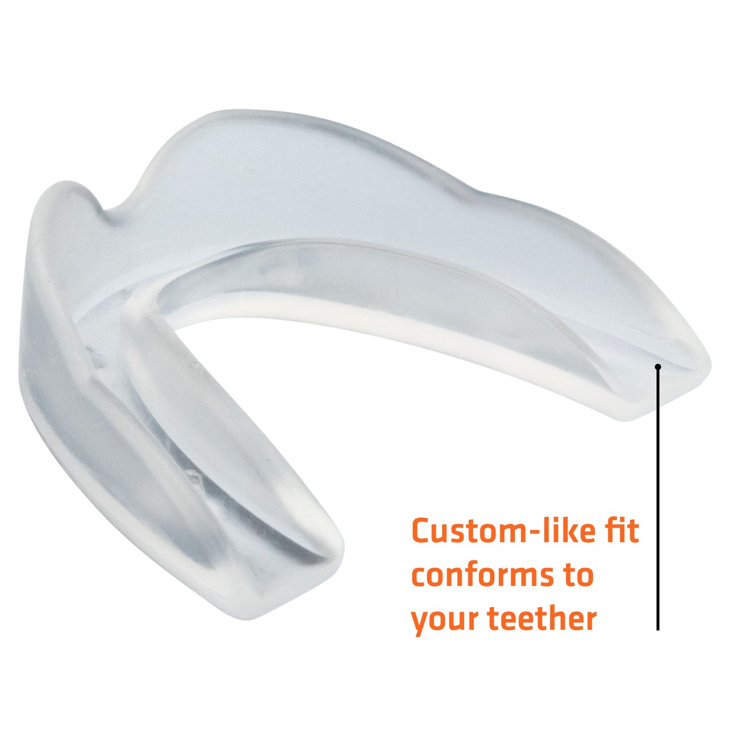 Sport | EZ Sport Clear Mouthguard | Youth | Multi-Sport
