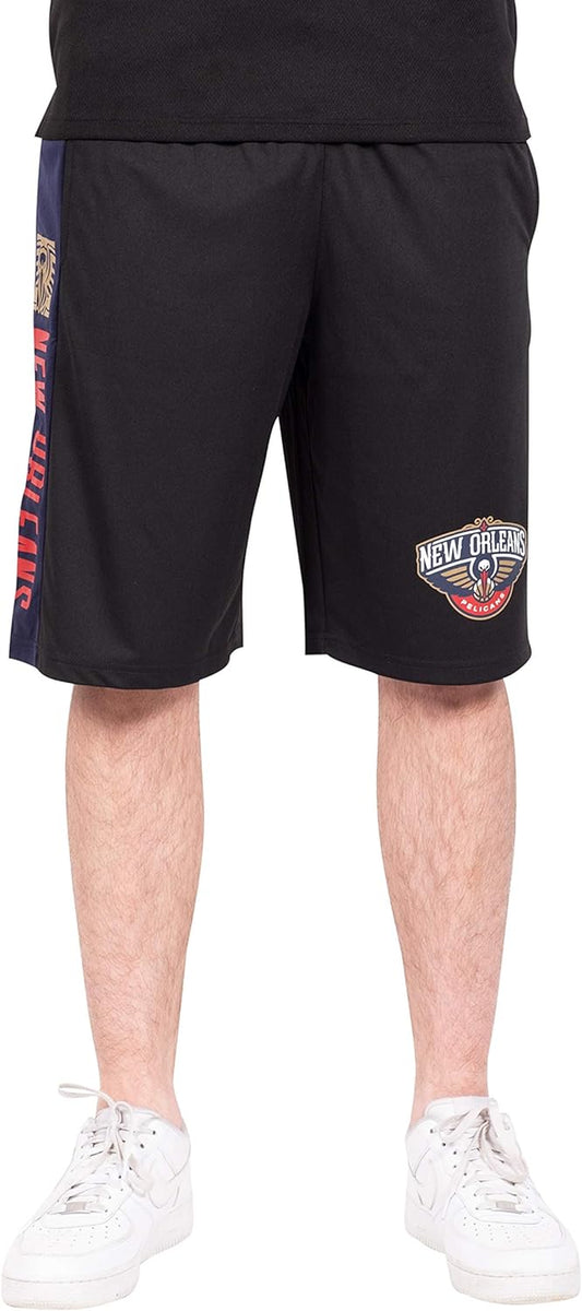 Men'S NBA Official Super Soft Active Workout Basketball Training Shorts